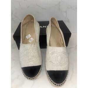 Chanel Espadrille Flats - Size 37